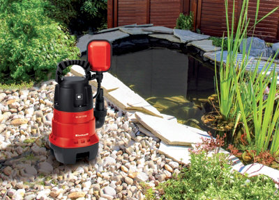 Einhell Dirty Water Pump 370W 9000 L/H Submersible Pump Drain Floods Hot Tubs And Pools - GC-DP 3730