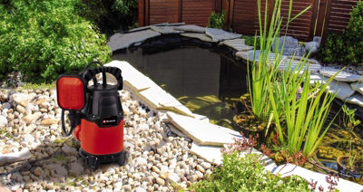 Einhell Dirty Water Pump 9500l/h 330W Universal Connection Adjustable Float GC-DP 3325 10m Power Cord