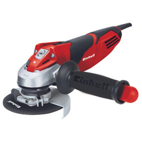 Einhell Electric Angle Grinder - 115mm Width With Spindle Lock - Powerful 720W - Anti Vibration - Up To 12,000rpm - TE-AG 115