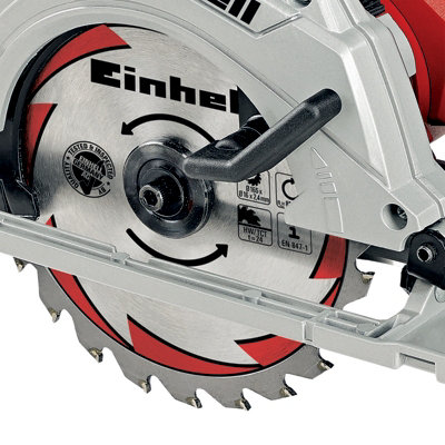 Einhell Electric Circular Saw 165mm Includes 24t Blade Tool-Less Change ...