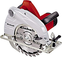 Einhell Electric Circular Saw - 190mm Blade Width - Powerful 1400W - With Softstart & Dust Extraction - TC-CS 1400