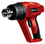 Einhell Electric Heat Gun 2000W With Metal Nozzle Kit Up To 550 Degrees Celsius TC-HA 2000/1