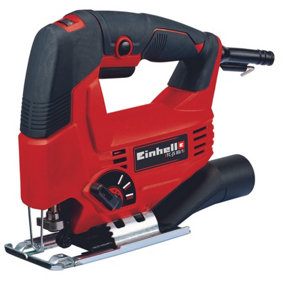 Einhell Electric Jigsaw - Powerful 550W Motor - 45 Degree Bevel - Dust Extraction - Tool-Free Blade Change - TC-JS 80/1