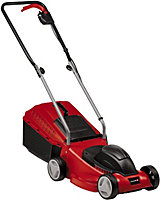 Einhell Electric Lawnmower - 32cm Width - Powerful 1000W Motor - 30L Grass Collector - 10m Cable With Strain Relief - GC-EM 1032