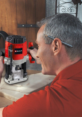 Einhell Electric Router 1100W TC-RO 1155 E Adjustable Wood Milling ...