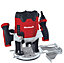 Einhell Electric Router - Powerful 1200W - Adjustable Wood & Milling Power Tool - Perfect for DIY Workshop - TE-RO 1255 E