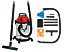Einhell Electric Wet And Dry Vacuum Cleaner - 20L Capacity Tank - Powerful 1250W - Blowing Function - Castor Wheels - TC-VC 1820 S