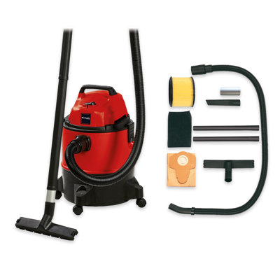 Einhell Electric Wet And Dry Vacuum Cleaner 25L Tank 1400W Red TE-VC 1825 Corded Electric