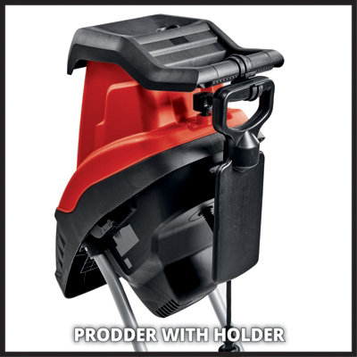Einhell Garden Shredder 80kg/hr 2500W 50L Catch Bag GC-KS 2540 Easy Transport Handle And Mobile Wheels Corded Electric