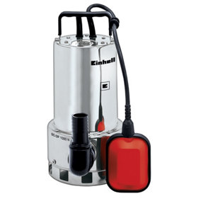 Einhell GC-DP 1020N Dirty Water Pump -1000W, 18,000 L/H, Stainless Steel Submersible Pump - Drain Floods, Empty Hot Tubs And Pools