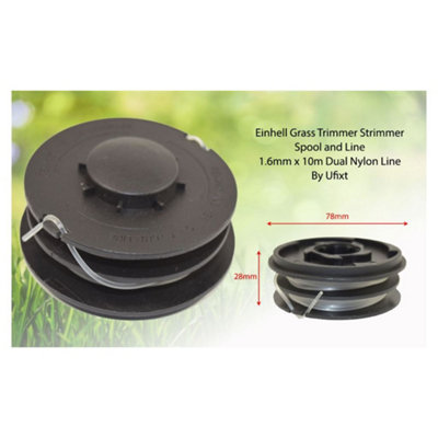 Einhell Grass Strimmer Trimmer Spool and Dual Line 1.6mm x 10m by Ufixt