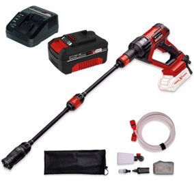 Einhell Hypresso Li rechargeable battery-Pressure Washers + 4AH Charging Kit