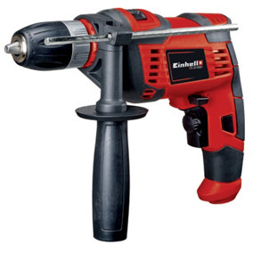 Einhell Impact Drill - Reliable 550W Motor - 13mm Drill Chuck - For Drilling & Hammer Work - With Reverse Function - TC-ID 550 E