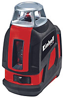 Einhell Laser Level - 360 Degrees Coverage - Laser Cross Projection With Self-Leveling - 1/4 Mount For Tripod Use - TE-LL 360