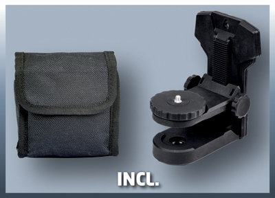 Einhell Laser Level - 360 Degrees Coverage - Laser Cross Projection With Self-Leveling - 1/4 Mount For Tripod Use - TE-LL 360