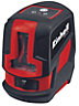 Einhell Laser Level - Laser Cross Projection With Self-Leveling - 8 Metre Range - 1/4 Mount For Clamp & Tripod Use - TC-LL 2