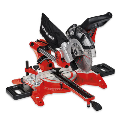 Einhell Mitre Saw 210mm 1800W Drag Crosscut Double Bevel Circular Saw - TC-SM 2131/1 Dual