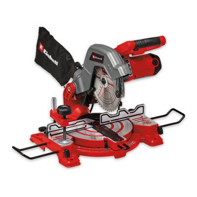 Einhell Mitre Saw 216mm Crosscut Swivel With Dust Extraction Bag