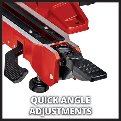 Einhell Mitre Saw 216mm - Dual Sliding With Drag - Powerful 1800W - Laser Angle Adjustment Tool - TE-SM 216 - 3