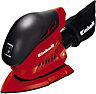 Einhell Multi Sander - Powerful 100W - Includes 150mm Hook & Loop Sanding Sheet - Dust Extraction Bag - TH-OS 1016