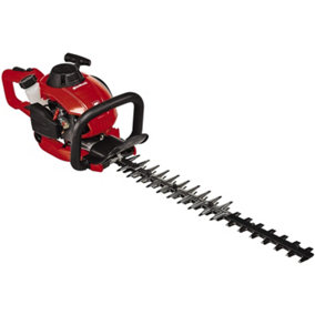 Einhell Petrol Hedge Trimmer - 22inch (55cm) - 2 Stroke Engine With Low Vibration - Electric Start - Swivel Handle - GE-PH 2555 A