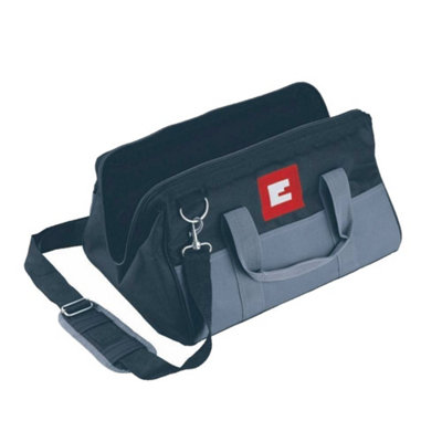 Einhell  Power X-Change 16" Open Mouth Tool Bag Holdall + Shoulder Strap Black
