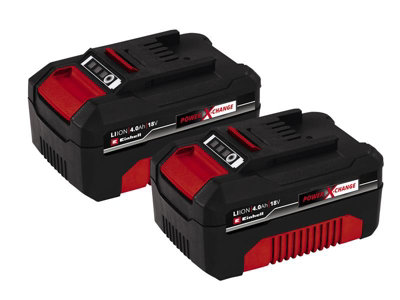 Einhell Power X-Change 18V Battery Twin Pack 2x Batteries