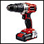Einhell Power-X-Change 18V Cordless Combi Drill 44Nm Impact Driver 140Nm Power Tool Set With Batteries Charger Carry Bag