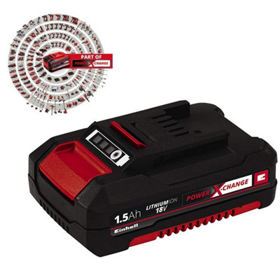 Einhell Power X Change 18v Lithium Ion 1.5ah Battery PX-BAT15 Ozito - Twin Pack