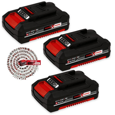 Einhell Power X Change 18v Lithium Ion 2.0ah Battery PX-BAT2 EINPXBAT2 Ozito x 3