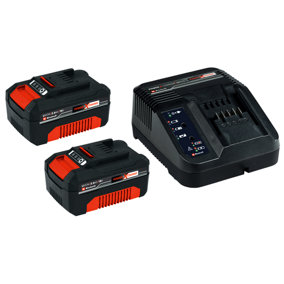 Einhell Power X-Change 3.0Ah Battery Twin Pack With Charger 18V Starter Kit