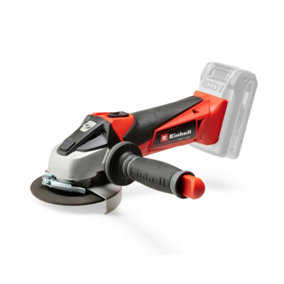 Einhell Power X-Change Cordless Angle Grinder - 115mm Width - Tool-Free Blade Change, Softstart - Body Only - TE-AG 18/115 Li-Solo