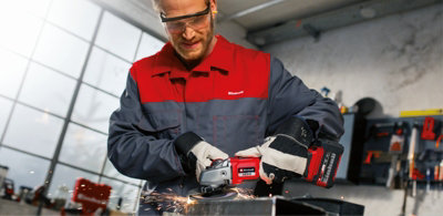 Einhell Power X-Change Cordless Angle Grinder 125mm - Brushless Motor 700W - AXXIO 18/125 Q