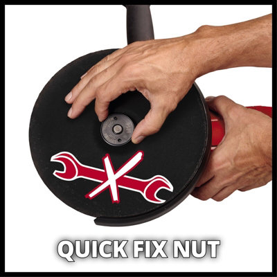 Einhell Power X-Change Cordless Angle Grinder 230mm - Powerful 36V With Softstart - Body Only - AXXIO 36/230 Q