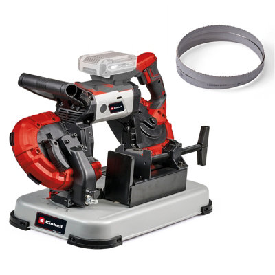 Einhell Power X-Change Cordless Band Saw - Handheld And Portable - TE-MB 18/127 U Li - Body Only