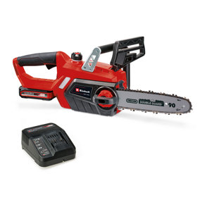 Einhell Power X-Change Cordless Chainsaw 18V - 10 Inch (25cm) - With Battery and Charger - OREGON Bar & Chain - GE-LC 18/25 Kit