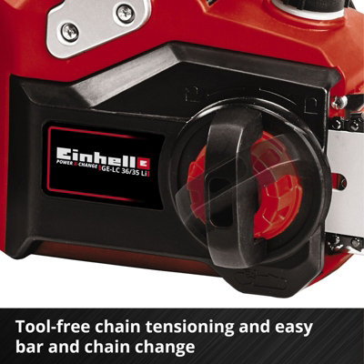 Einhell GE-LC 36/35 Li Power X-Change 36V Cordless Chainsaw Power