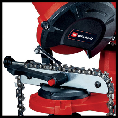 Einhell Power X-Change Cordless Chainsaw Sharpener 18V With Chain Clamp And Depth Stop - Cable-Free - GE-CS 18 Li - Body Only