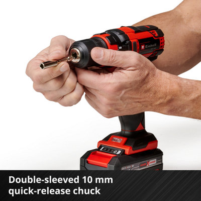 Einhell Power X-Change Cordless Drill Driver 35Nm Screwdriver With Battery And Charger TC-CD 18/35