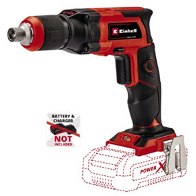 Einhell Power X-Change Cordless Drywall Screwdriver 18V - Great For Around The House DIY - Body Only - TE-DY 18 Li-Solo