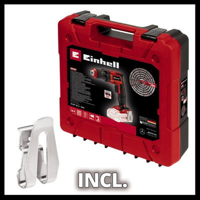 Einhell Power X-Change Cordless Drywall Screwdriver 18V - Great For Around The House DIY - Body Only - TE-DY 18 Li-Solo - 3