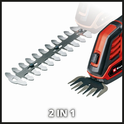Einhell Power X-Change Cordless Handheld Grass and Bush Shears Trimmer - GE-CG 18/100 Li-Solo - Body Only