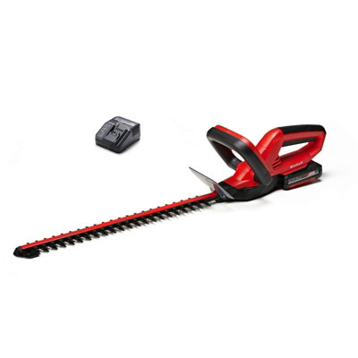 Einhell Power X-Change Cordless Hedge Trimmer - 18 Inch (46cm) - With Battery And Charger - Cutter Guard - GE-CH 1846 Li Kit