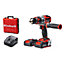 Einhell Power X-Change Cordless Impact Drill Brushless - Includes 2 Batteries And Charger - With Carry Case - TP-CD 18 Li-i BL Kit