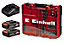 Einhell Power X-Change Cordless Impact Drill Set 40Nm - With Battery And Charger - Includes 64pc Accessory Set - TE-CD 18/40 Li-i