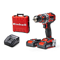 Einhell Power X-Change Cordless Impact Drill - With Battery And Charger - 50Nm Brushless Motor - Carry Case - TE-CD 18/50 Li-i BL