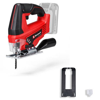 Einhell Power X-Change Cordless Jigsaw 70mm Cutting Depth Tool-Free Blade Change - Body Only - TC-JS 18 Li-Solo