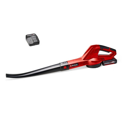 Einhell Power X-Change Cordless Leaf Blower 18V With 2.0Ah Battery and Charger - Lightweight Garden Air Blower - GE-CL 18 Li E