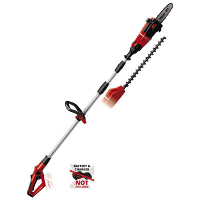 Einhell Power X-Change Cordless Multifunctional Garden Tool - Lightweight Grass Strimmer & Edger - Body Only - GE-HC 18 Li T-Solo