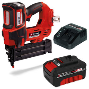 Einhell Power X-Change Cordless Nailer FIXETTO 18/50 + 4AH Charging Kit